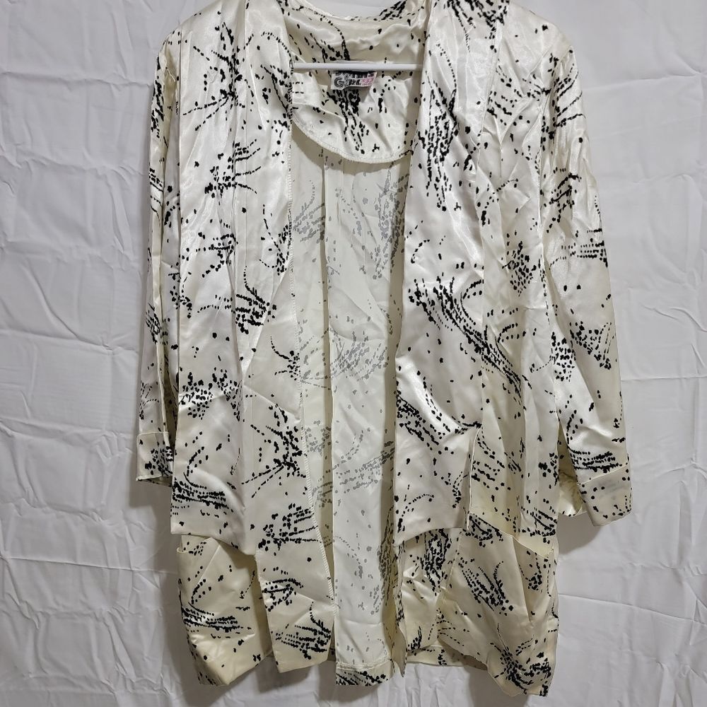 Vintage silky top